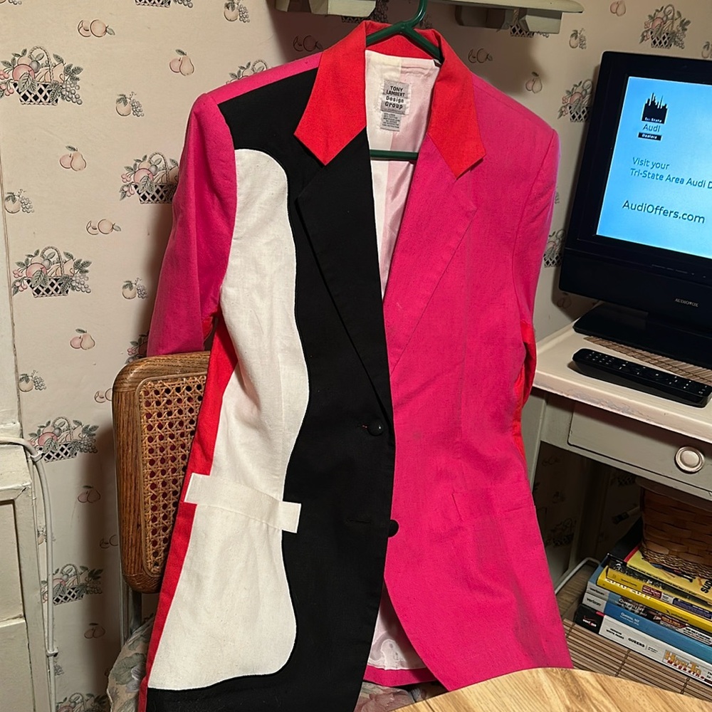 Vintage original Tony lambert design group Womens Blazer